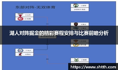 湖人对阵掘金的精彩赛程安排与比赛前瞻分析